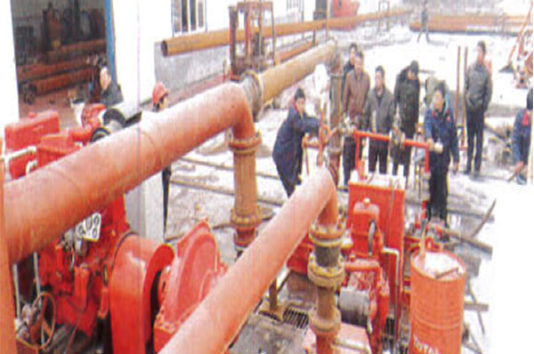 水幕噴頭性能參數(shù)試驗(yàn)